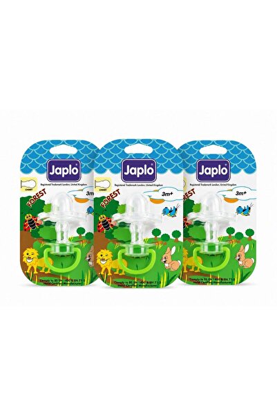 Japlo مهدئ للأطفال من سلسلة فورست بنكهة الكرز، خالٍ من مادة BPA، مناسب للأطفا...