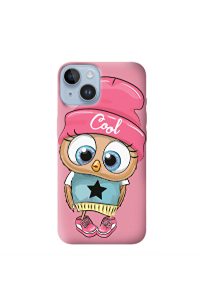 Other Apple iPhone 14 Cool Star Pink Colored Silicone TPU Θήκη