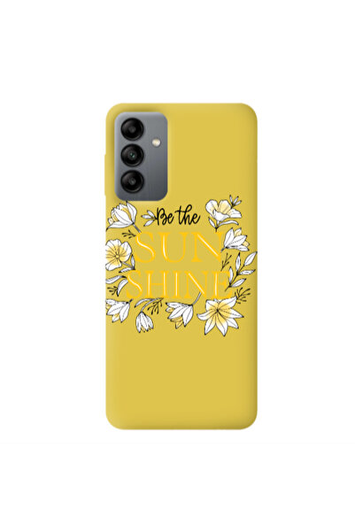 Other Samsung A04S Sun Shine Yellow Colored Silicone TPU Θήκη