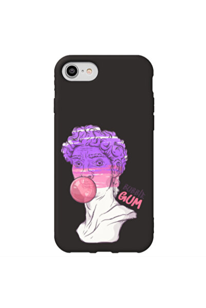 Other Apple iPhone 7 Pin Bubble Black Colored Silicone TPU Θήκη