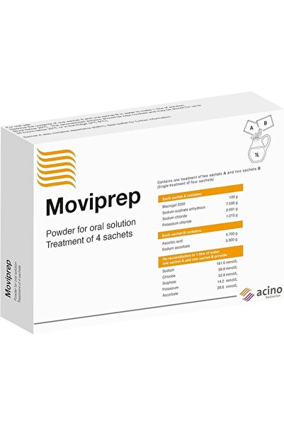 MOVICOL MOVIPREP ORANGE SACH 4S