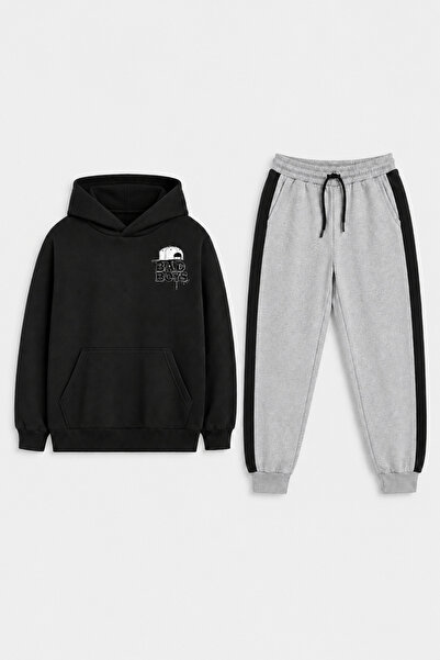 Trendy Merry Store Σετ παιδικής φόρμας Unisex με στάμπα καπέλου και γραμμάτων...