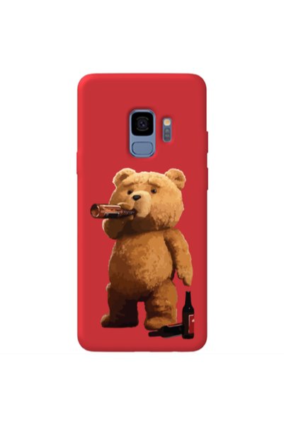Other Samsung S9 Plus Beer Time Red Colored Silicone TPU Θήκη