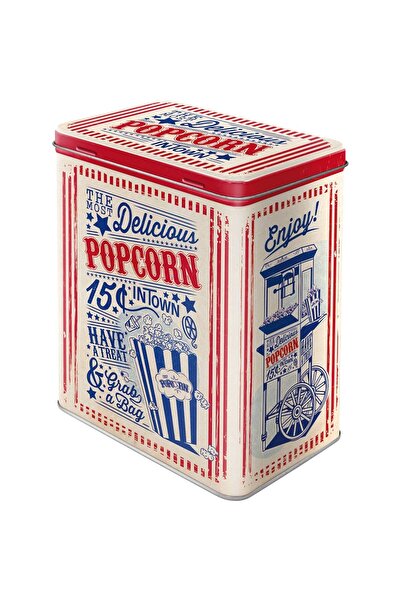 Nostalgic Art Nostalgic-Art Retro Storage Container L, 3 L, Popcorn – Gift Id...
