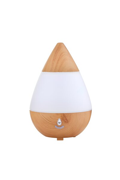 NEXTLY Difuzor de aromă ultrasonic, 235ml, cu aspect de lemn, LED cu 7 culori...