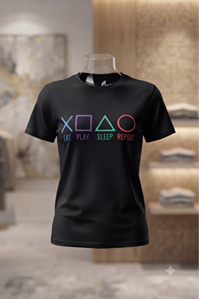 KOZİA OUTDOORS Ανδρικό/Γυναικείο unisex μπλουζάκι με στάμπα για gaming, overs...