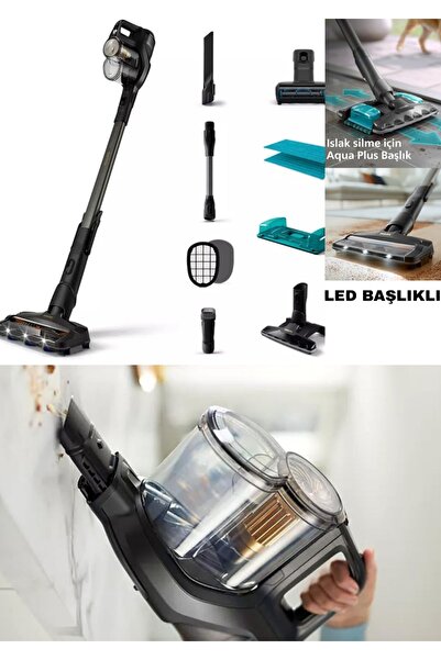 Philips ELVT Yenilendi Yeni Seri Led Işıklı Başlık Aqua Plus Kablosuz Şarjlı ...