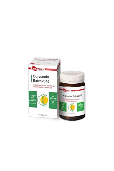 Power Health |   Δρ. Γουόλζ Εκχύλισμα Κουρκουμίνης 45 |   40 κάψουλες