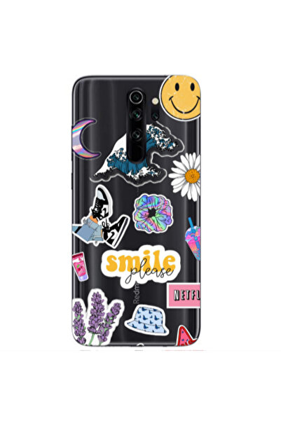 Other Xiaomi Redmi Note 8 Pro Smile Moon Transparent Silicone TPU Θήκη