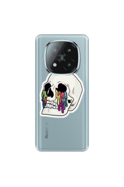 Other Xiaomi Redmi Note 14 Pro + 5g Skull Transparent Silicone TPU Θήκη