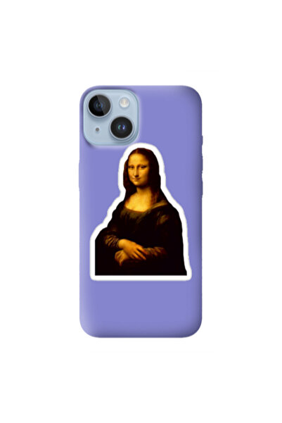 Other Apple iPhone 14 Plus Davinci Purple Colored Silicone TPU Θήκη