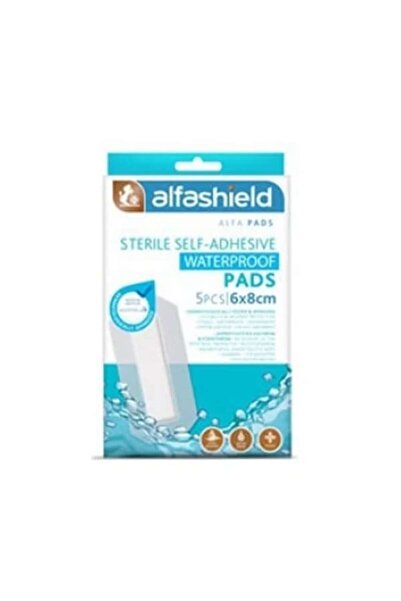 Alfashield | Self-Adhesive Waterproof Pads (6x8cm) | Αποστειρωμένα Αυτοκόλλητ...