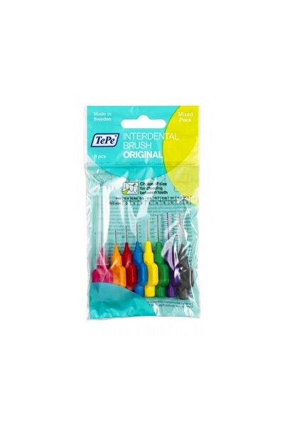 TePe | Mixed Interdental Brushes All Sizes| Μεσοδόντια Βουρτσάκια | 8τμχ