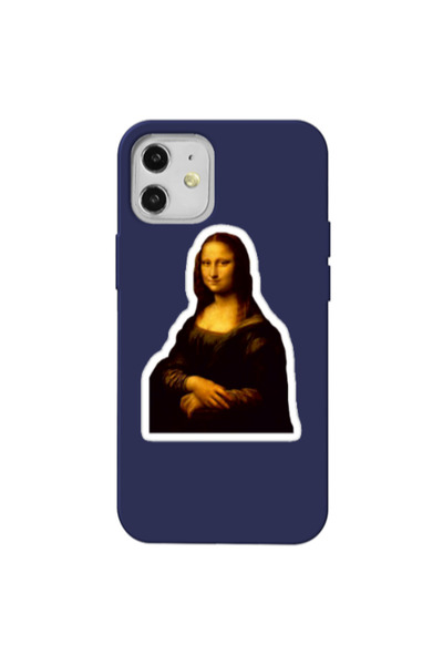 Other Apple iPhone 12 Davinci Dark blue Colored Silicone TPU Θήκη