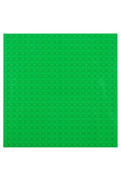 Z Store Зелена основна плоча за строителни блокчета - 16x16см