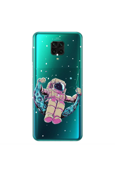 Other Xiaomi Redmi Note 9S Astronaut swinging on the moon Transparent Silicon...