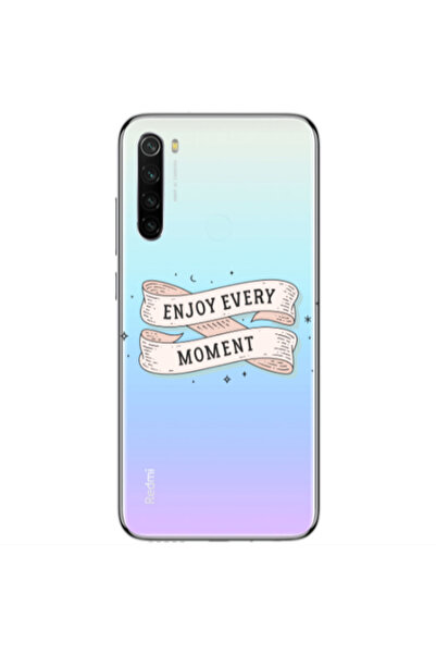 Other Xiaomi Redmi Note 8 Enjoy Every Moment 2 Transparent Silicone TPU Θήκη
