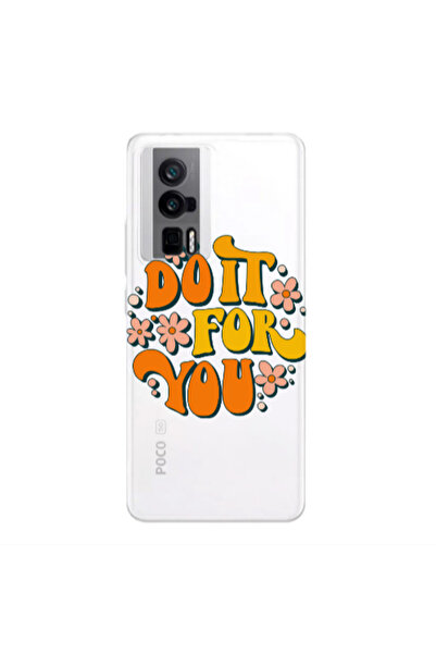 Other Xiaomi Poco F5 Pro Do it For You Transparent Silicone TPU Θήκη
