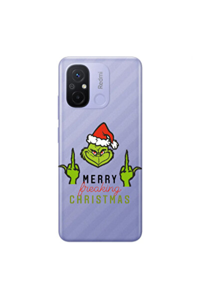 Other Xiaomi Redmi 12C Merry Christmas44 Transparent Silicone TPU Θήκη