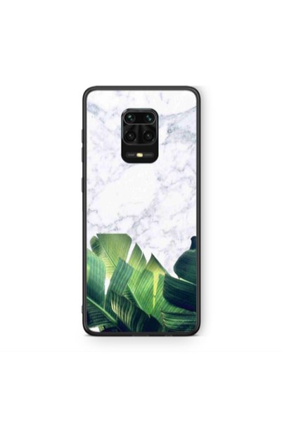 Other Xiaomi Redmi Note 9 Pro Marble Laves Black Glossy Θήκη