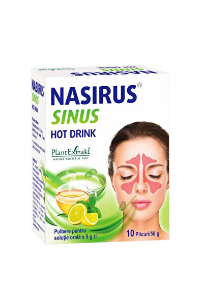 Plantextrakt Nasirus Sinus Hot Drink 10plicuri