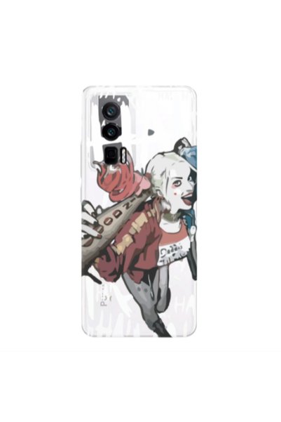 Other Xiaomi Poco F5 Pro Ha Ha Ha Transparent Silicone TPU Θήκη