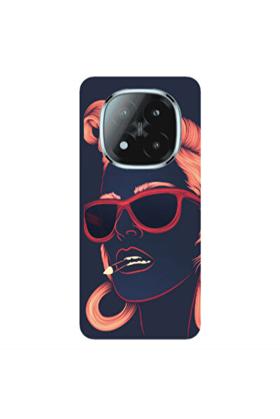 Other Xiaomi Redmi Note 14 Pro + 5g Girl retro Transparent Silicone TPU Θήκη