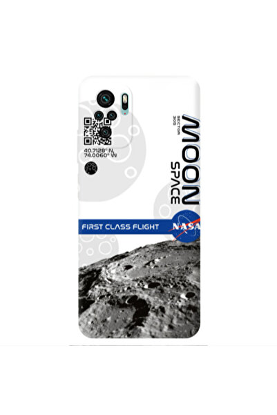 Other Xiaomi Redmi Note 10S Moon Space Transparent Silicone TPU Θήκη