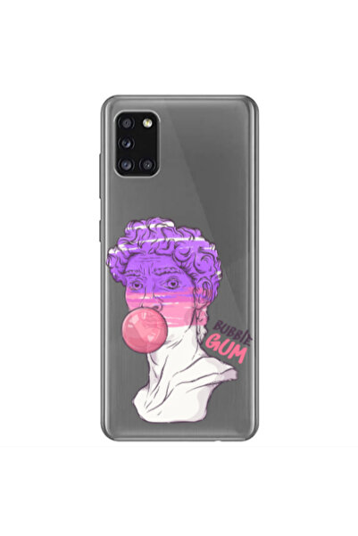 Other Samsung A31 Pin Bubble Transparent Silicone TPU Θήκη