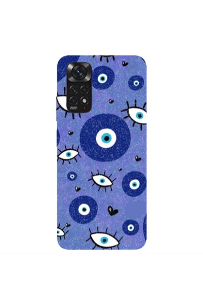 Other Xiaomi Redmi Note 11S NFC Black hearted Transparent Silicone TPU Θήκη