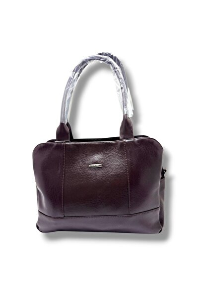JANussi 2022-26 Printed Leather Large Multi-Compartment Women's Shoulder Bag