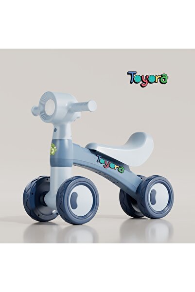Genaric TOYORA Kids Balance Bike with Music & LED Headlight | 4-Wheel Toddler...