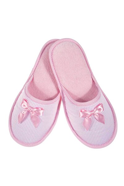 Amaryllis Slippers Γυναικείες Παντόφλες "Ροζ Καρό" – Χειροποίητη Ελληνική Κατ...