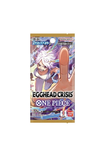 BANDAI One Piece TCG : Egg Head Crisis - EB04 Single Pack (Japanese)