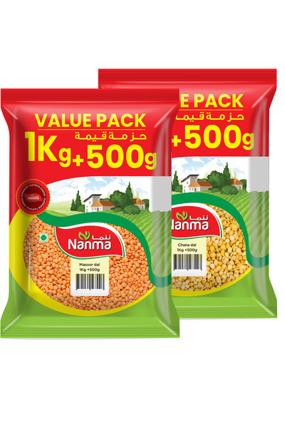 Nanma Chana Dal 1kg + 500g