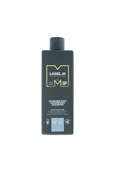 Label .M Diamond Dust șampon hrănitor pentru femei, 300 ml - strălucire și pr...