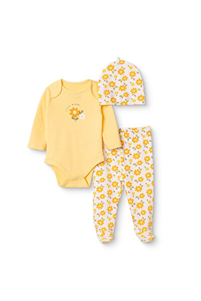 ebebek Hello Baby HelloBaby Yenidoğan Body-Patikli Alt-Şap