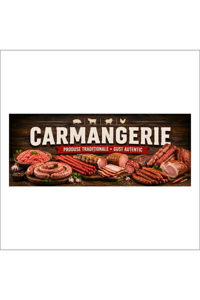 media πανό, "Carmangerie" μοντέλο1, 300 x 120 εκ., εξωτερικού χώρου