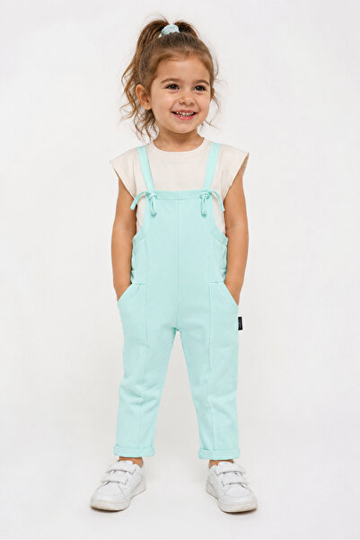 Babyhola Girl's Salopet T-Shirt Set 50842