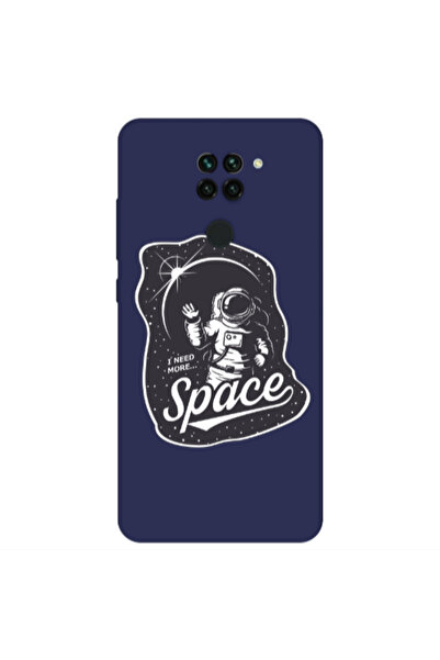 Other Xiaomi Redmi Note 9 I need more spacee Dark blue Colored Silicone TPU Θήκη