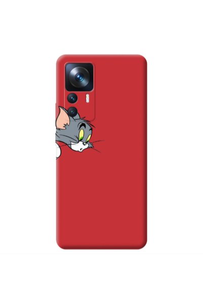 Other Xiaomi Mi 12T Tom 1 Red Colored Silicone TPU Θήκη
