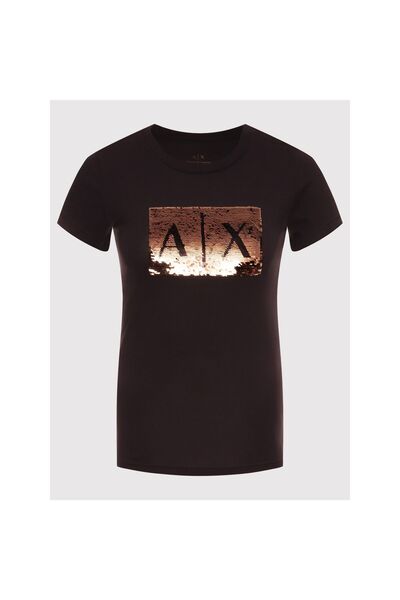 Armani Exchange Tricou de damă 8NYTDL YJ73Z Negru