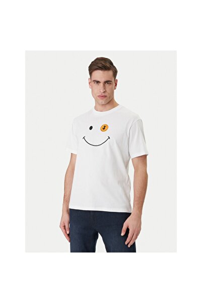 SAVE THE DUCK Tricou bărbătesc DT1197M-BESY22 Alb
