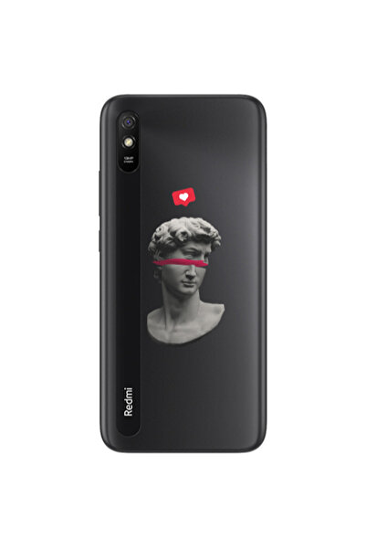 Other Xiaomi Redmi 9A Half statue Transparent Silicone TPU Θήκη