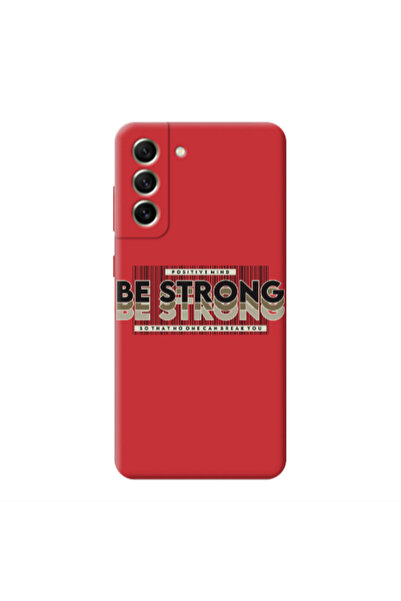 Other Samsung S22 Positivemind Red Colored Silicone TPU Θήκη