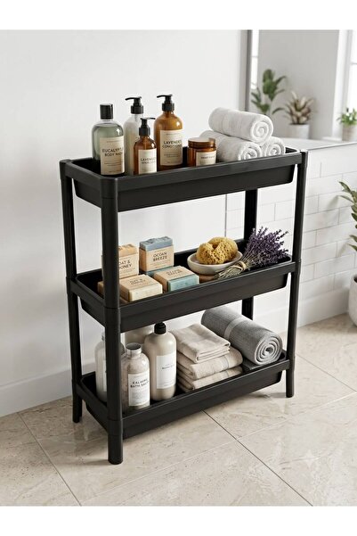 Vivart Banyo ve Mutfak Rafı 3 Katlı