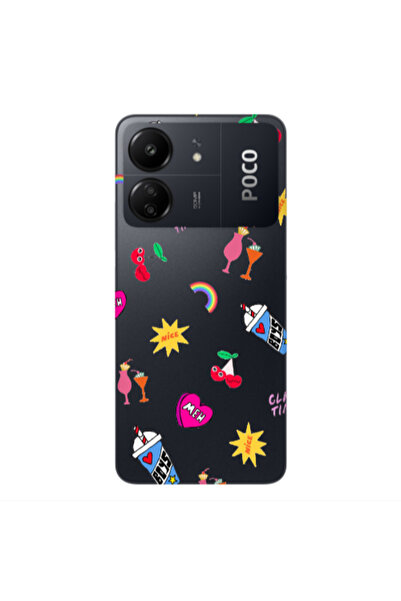 Other Xiaomi Poco C65 glam time Transparent Silicone TPU Θήκη