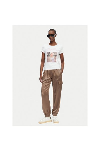 Guess Tricou de damă W6BI51K6658 Alb