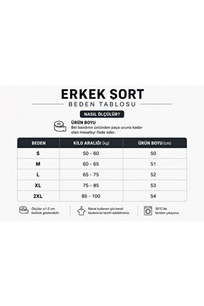 Miyalon Erkek Yazlık Rahat Kalıp Cepli 2 İplik Günlük Spor Şort