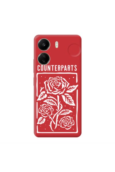 Other Xiaomi Redmi 13C Counterparts Red Colored Silicone TPU Θήκη